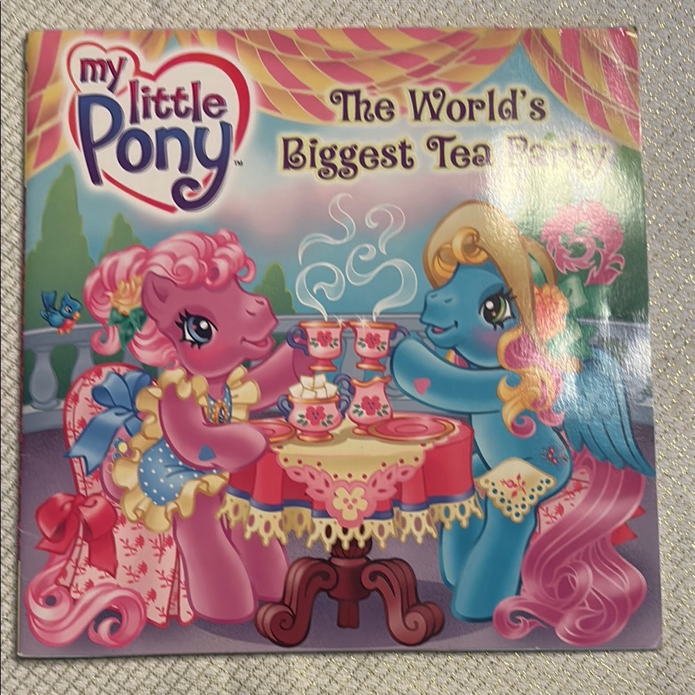 My Little Pony Pink and Blue Toy Set